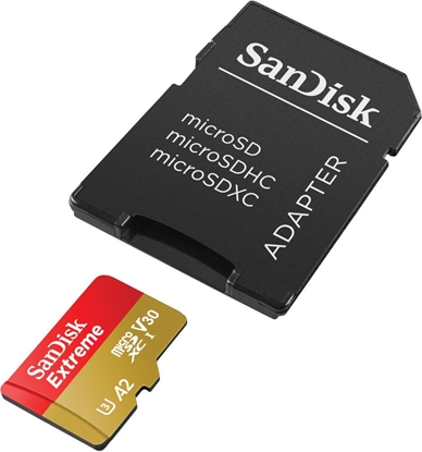 Picture of Atmiņas karte SanDisk Extreme microSDXC 512GB + Adapter