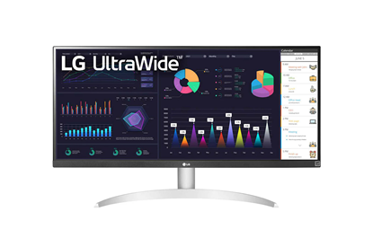 Изображение LG 29WQ600-W.AEU computer monitor 73.7 cm (29") 2560 x 1080 pixels Full HD LCD Tabletop White
