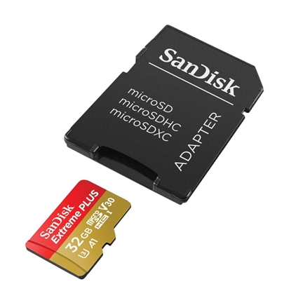 Picture of MEMORY MICRO SDHC 32GB UHS-I/W/A SDSQXBG-032G-GN6MA SANDISK