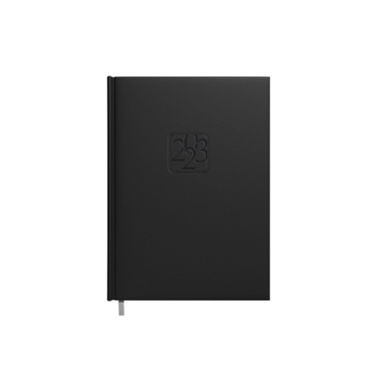 Picture of Planning notebook calendar 2023m. A5 black