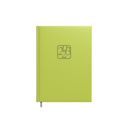 Picture of Planning notebook calendar 2023m. A5 light green