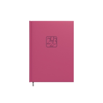 Picture of Planning notebook calendar for 2023, A5, Raspberry Red Delivery 2-3 W.D.