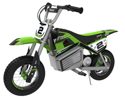 Attēls no Razor Dirt Rocket SX350 McGrath electric scooter 1 seat(s) 22 km/h Black, Green, Grey, White