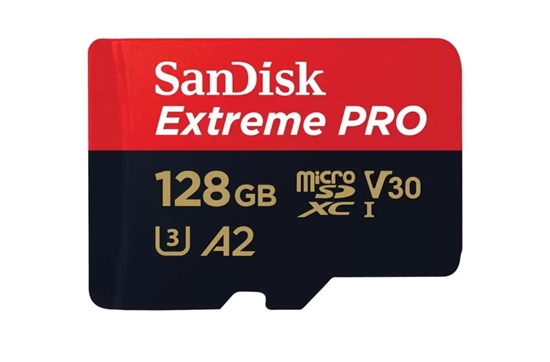 Picture of Atmiņas karte SanDisk Extreme PRO 128GB MicroSDXC