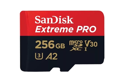 Picture of Atmiņas karte Sandisk MicroSDXC 256GB + SD adapter