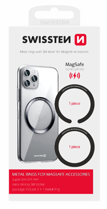 Picture of Univerālas metāla plāksnes Swissten Magsafe 2gab