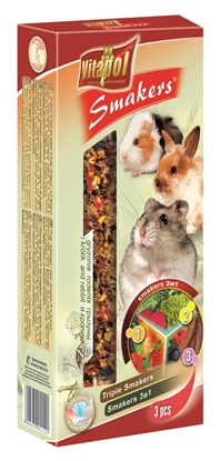 Attēls no Vitapol zvp-1112 Snack 135 g Guinea pig, Hamster, Rabbit