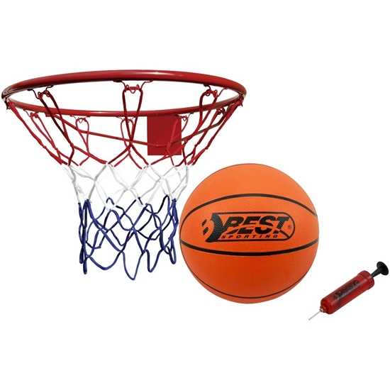 Изображение 45cm basketbola grozs ar bumbu un pumpi Best Sporting