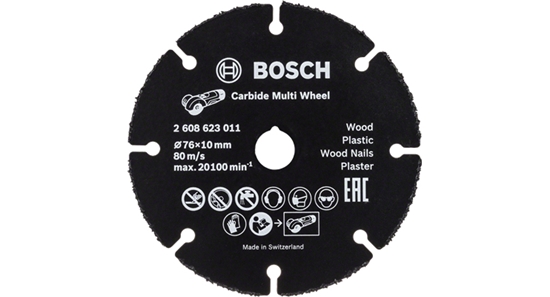 Изображение Bosch Tarcza tnca z wglików spiekanych Multi Wheel 125mm (2.608.623.013)