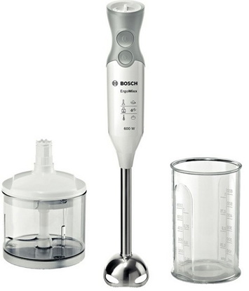 Attēls no Bosch ErgoMixx MSM66120 Immersion blender 600 W Grey, White