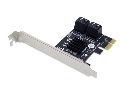 Attēls no Conceptronic EMRICK03G 4-Port-SATA-PCIe-Card