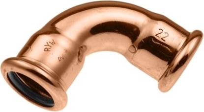Picture of CUpress 90° līkums 18 mm i-i, KAN-Therm