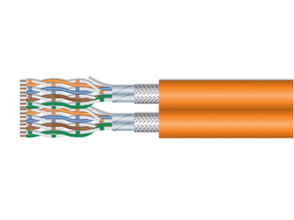 Attēls no Equip Cat.7 S/FTP Duplex Installation Cable, LSZH, Solid Copper, 1000m