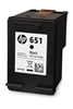 Изображение HP 651 Black Original Ink Advantage Cartridge
