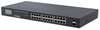 Picture of Intellinet 24-Port Gigabit Ethernet PoE+ Switch with 2 SFP Ports, LCD Display, IEEE 802.3at/af Power over Ethernet (PoE+/PoE) Compliant, 370 W, Endspan, 19" Rackmount