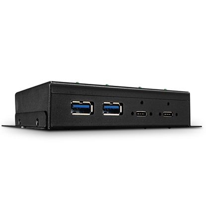 Attēls no Lindy 4 Port USB 3.1 Gen 2 Type C Metal Hub