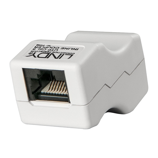 Picture of Lindy RJ-45 inline coupler UTPCat.6
