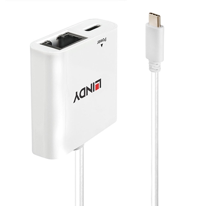 Attēls no Lindy USB 3.1 Type C Gigabit Ethernet Converter