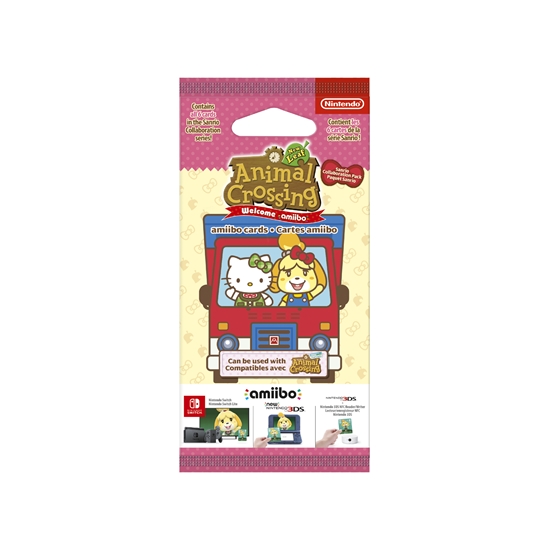 Изображение Nintendo Amiibo Cards Animal Crossing Sanrio Collaboration Pack video game accessory Card kit