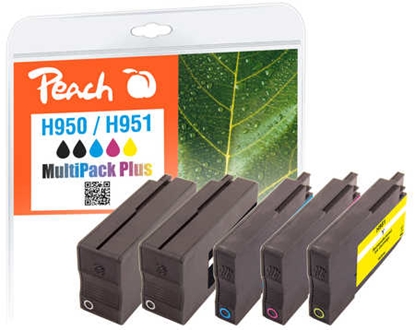 Attēls no Peach PI300-587 ink cartridge Black, Cyan, Magenta, Yellow
