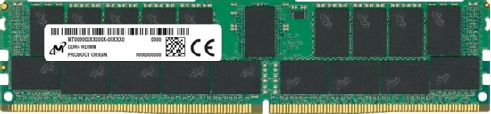Picture of Server Memory Module|MICRON|DDR4|32GB|RDIMM/ECC|3200 MHz|CL 22|1.2 V|MTA36ASF4G72PZ-3G2R