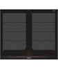 Picture of Siemens EX675LXC1E hob Black, Stainless steel Built-in Zone induction hob 4 zone(s)