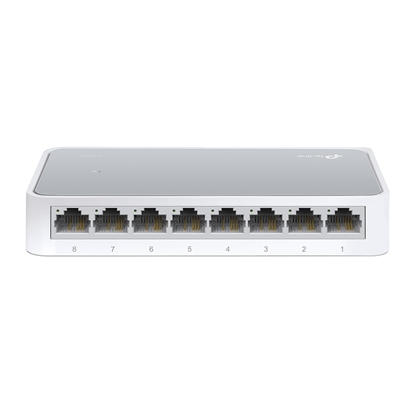 Изображение TP-Link TL-SF1008D network switch Unmanaged Fast Ethernet (10/100) White