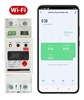 Изображение Wi-Fi Vienfāzes elektrības skaitītājs ar iesl./izsl. Releju | iOS, Android App TUYA | 50A | DIN