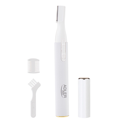 Picture of Adler Eyebrow Trimmer AD 2934w Pearl White, Cordless