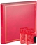 Attēls no Album B100PG Classic Cream, red + photo corners 2x500tk