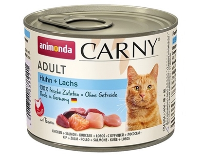 Attēls no ANIMONDA Cat Carny Adult Chicken with salmon - wet cat food - 200 g