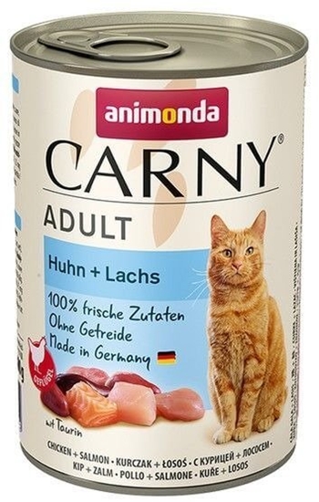 Изображение ANIMONDA Cat Carny Adult Chicken with salmon - wet cat food - 400 g