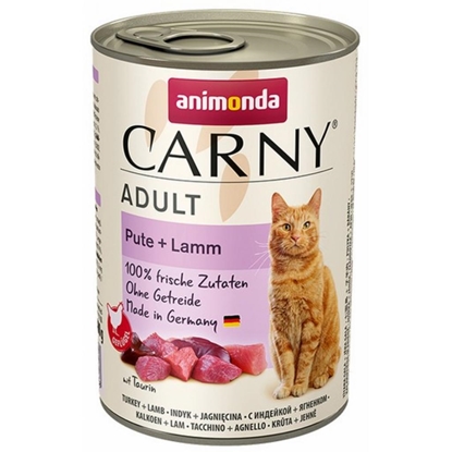 Attēls no ANIMONDA Cat Carny Adult Turkey with lamb - wet cat food - 400 g
