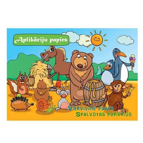 Picture of Aplikāciju papīrs, divpusīgs, A4, 8-krāsas