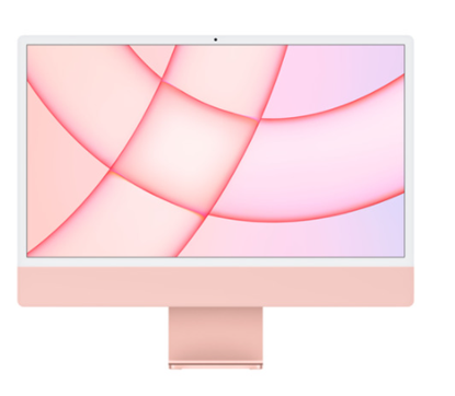 Attēls no Apple iMac Desktop PC, AIO, M1, 24 ", Internal memory 8 GB, SSD 256 GB, M1 8-Core GPU, No optical drive, Keyboard language Swedish, MacOS Big Sur, Pink, 4.5K, Retina