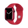 Изображение Apple Watch 7 GPS + Cellular 41mm Sport Band PRODUCT(RED) (MKHV3EL/A)