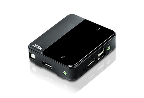 Picture of ATEN 2-Port USB 4K DisplayPort 1.2 KVM Switch (KVM cables included)