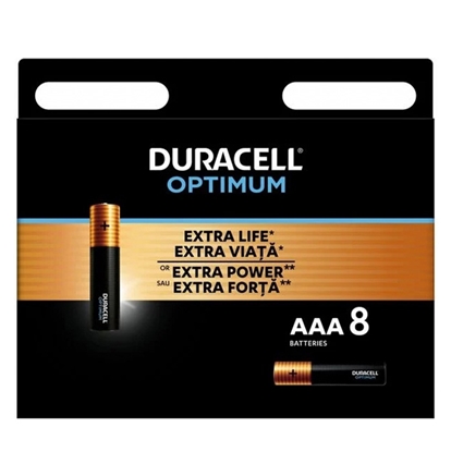 Изображение Bar.el.Duracell Optimum AAA 8gab.