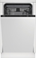 Attēls no BEKO Built-In Dishwasher BDIS38120Q, Energy class E, Width 45 cm, Aqualntense, 8 programs, 3rd drawer, Led Spot