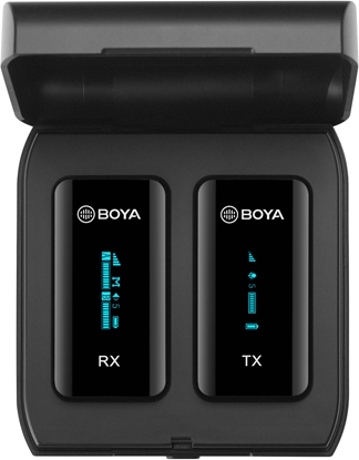 Attēls no Boya wireless microphone BY-XM6-K1 + charging case