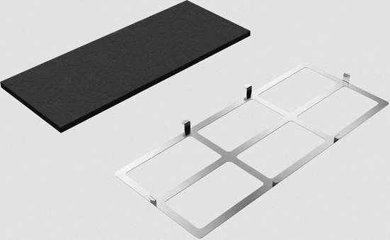 Picture of Bosch DWZ0IN0T0 cooker hood part/accessory Cooker hood recycling kit