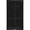 Picture of Bosch PIB375FB1E hob Black, Stainless steel Built-in Zone induction hob 2 zone(s)