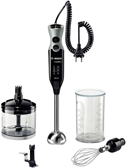 Picture of Bosch MSM67170 blender Immersion blender 750 W Black, Silver