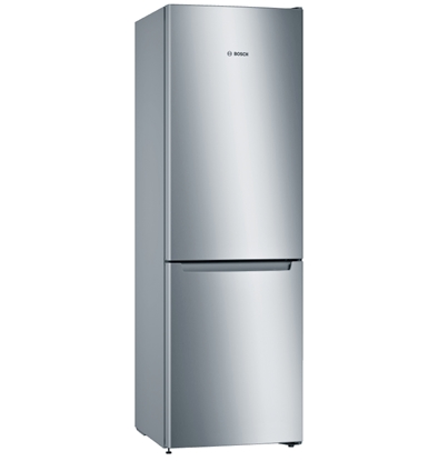 Picture of Bosch Serie 2 KGN36NLEA fridge-freezer Freestanding 305 L E Stainless steel