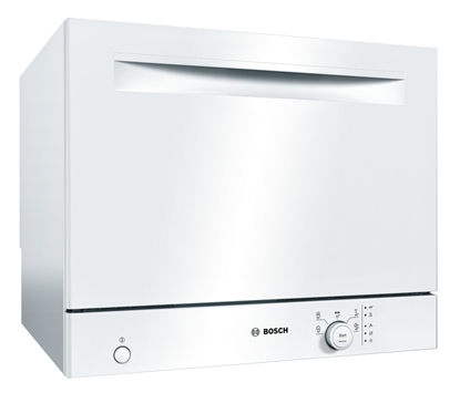 Attēls no BOSCH Countertop Dishwasher SKS50E42EU, Width 55 cm, 5 Programs, Energy class F, White