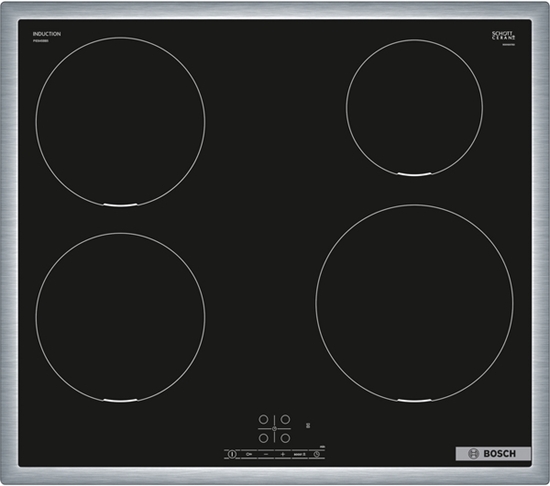 Picture of Bosch Serie 4 PIE645BB5E hob Black Built-in 60 cm Zone induction hob 4 zone(s)