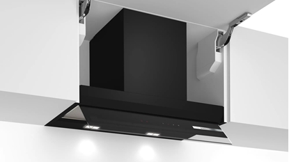 Picture of Bosch Serie 6 DBB67AM60 cooker hood Built-in Black 460 m3/h B