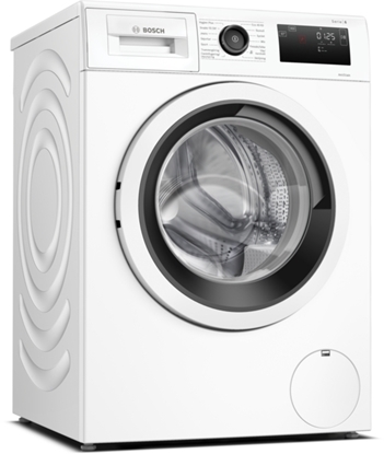 Attēls no BOSCH Washing machine WAU28RHISN, Energy class A, 9 kg, 1400rpm, Depth 59 cm, EcoSilence