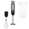 Изображение Camry CR 4621 Hand Blender, 1000 W, Number of speeds 2, Turbo mode, Black/Stainless Steel