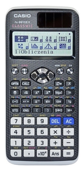Picture of CASIO CALCULATOR SCIENTIFIC FX 991CEX CLASSWIZ BLACK, 12-DIGIT DISPLAY